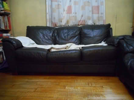 Photo of free 3-seater settee, very old (Moreland GL1) #1