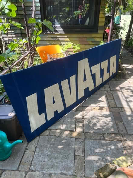 Photo of free Lavazza Sign (Bethnal Green E1) #1