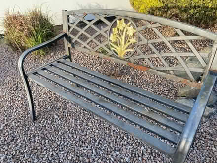 Photo of free Metal Garden Bench (Coton Park DE12) #1