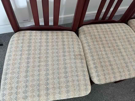 Photo of free 4 Mahogany-Style Dining Chairs (Hinckley LE10 1) #4