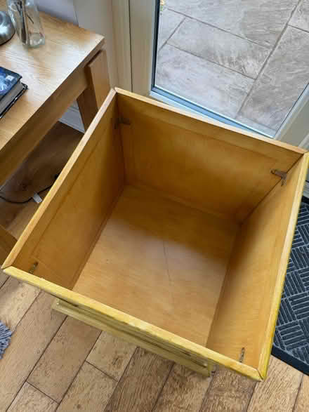Photo of free Wooden storage box / side table (Liverpool L17) #3