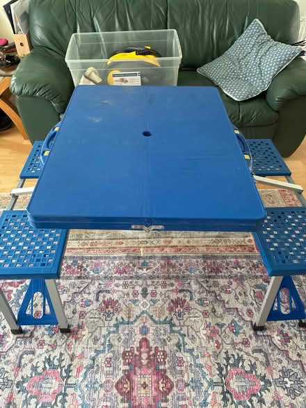 Photo of free Folding picnic bench with seating (Stamperland G76) #1