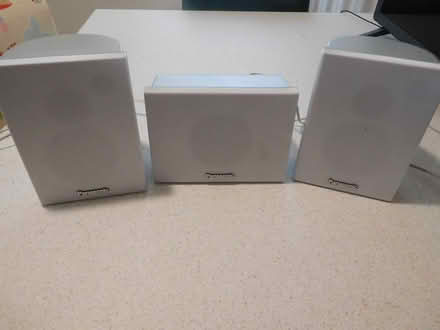 Photo of free Three Panasonic speakers (Penrhyn Bay LL30) #1