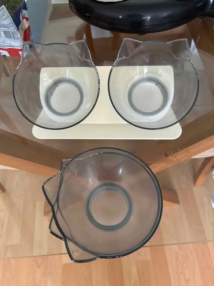 Photo of free Cat feeding dishes (Stamperland G76) #1