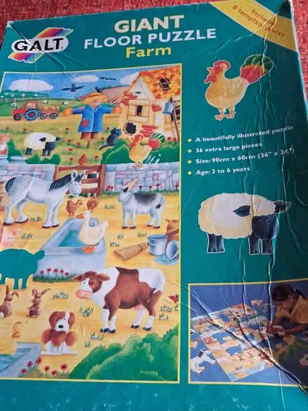 Photo of free Books & floor puzzle (Fleetville) #2