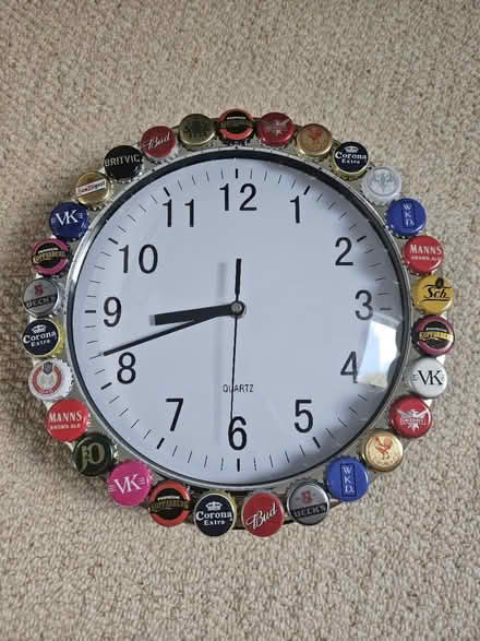 Photo of free Bottle Cap Clock (Liphook) #1