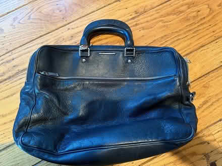 Photo of free Upscale leather briefcase (Montclair-off Hwy 13) #2