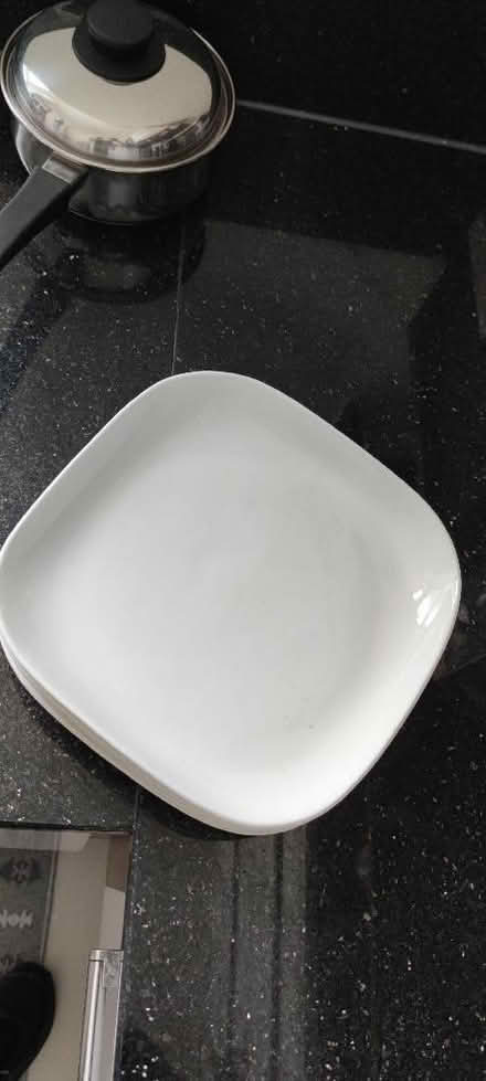 Photo of free Set of 5 white plates (The Moor LA1) #2
