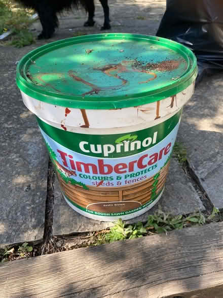 Photo of free Big tub of wood treatment (Heath and Reach LU7) #1
