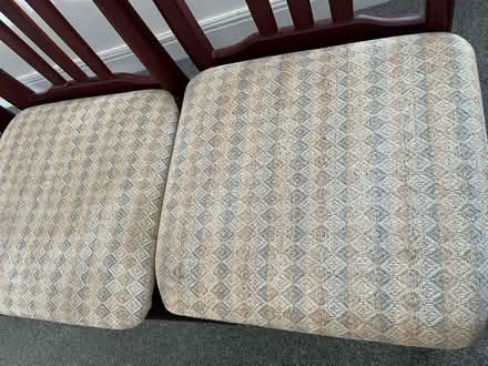 Photo of free 4 Mahogany-Style Dining Chairs (Hinckley LE10 1) #3