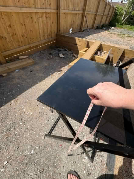 Photo of free Folding glass table (Kings Norton B38) #4