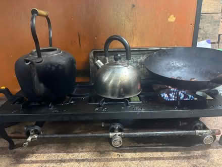 Photo of Kettle for Gas hob or open fire (Southwick Green) #2