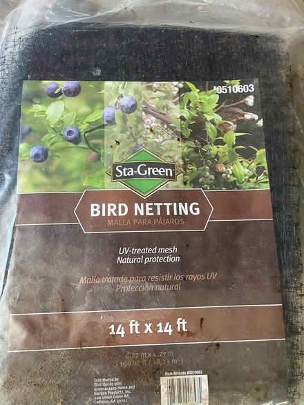Photo of free Bird netting (Northbrook) #1