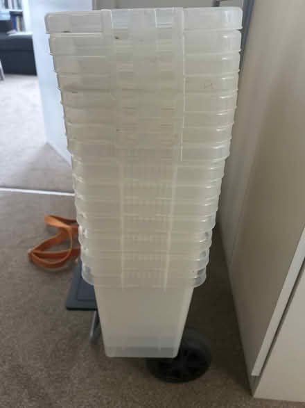 Photo of free strong plastic storage boxes (Northolt HA4) #2