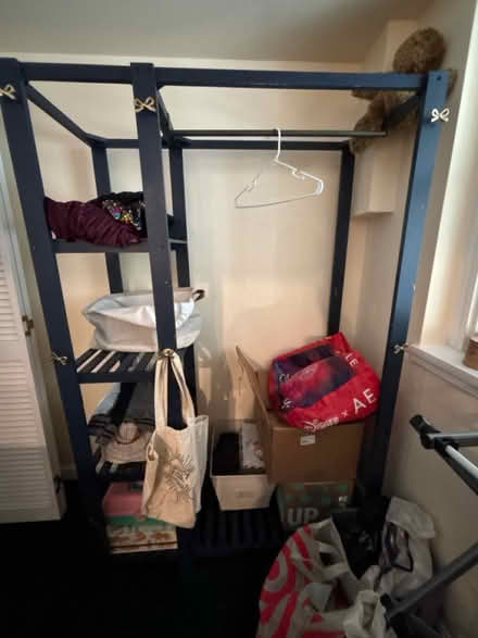 Photo of free Open wardrobe/hanging rack (Arlington) #1