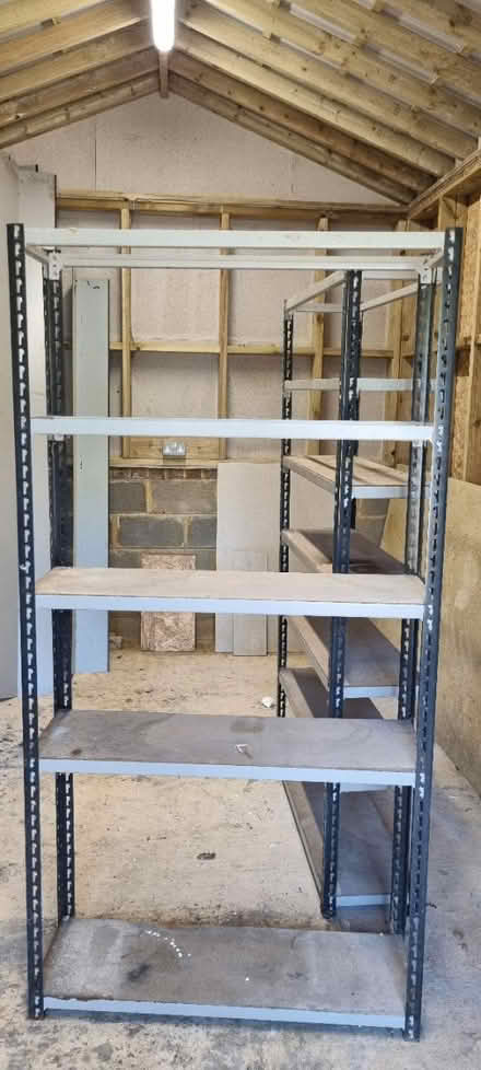 Photo of free 2x Heavy duty garage shelving (Horsham, RH13) #2