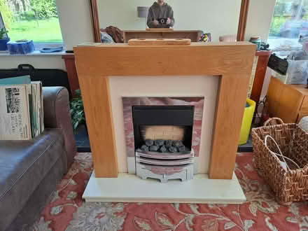 Photo of free Electric fire and fireplace (L35) #1
