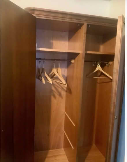 Photo of free Large Wooden Wardrobe - CR4 2LZ (Mitcham , CR4) #2