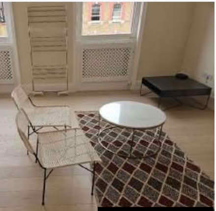 Photo of free 2x white chairs (South Kensington SW7) #1