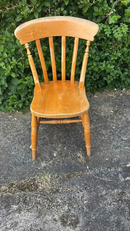 Photo of free Pine kitchen chair (Far Bletchley MK3) #1