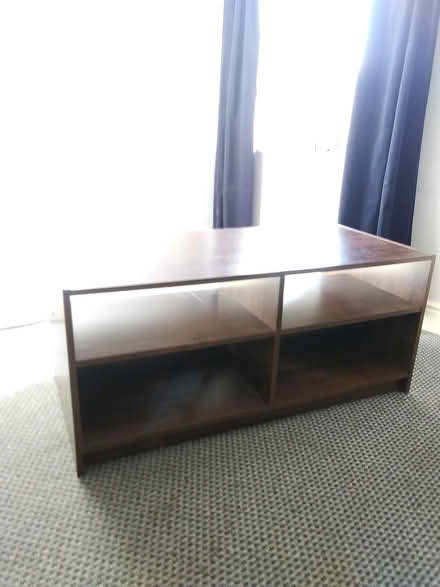 Photo of free Wooden TV stand (Grangetown) #1