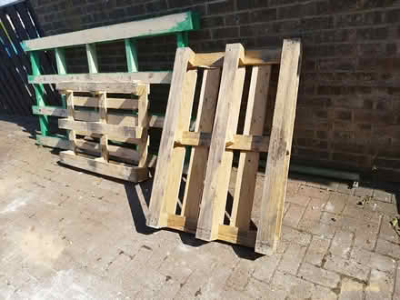 Photo of free Wood pallets x3 (Durham) #1