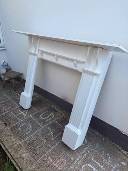 Photo of free Wooden mantle piece (SM3) #3