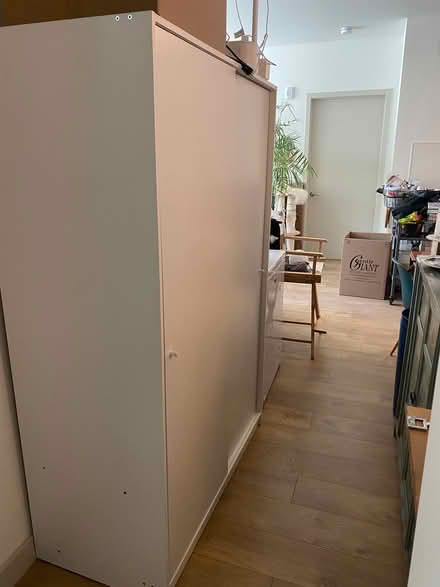 Photo of free White Wardrobe Closet (Cambridge, MA) #1