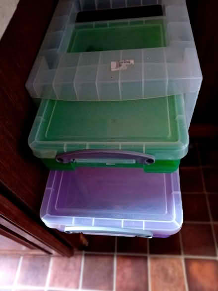 Photo of free Sturdy Plastic Storage Drawers (Clifton S60) #4