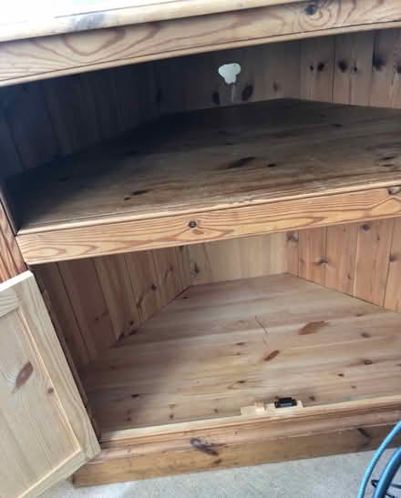 Photo of free Pine corner unit / cupboard (Southbourne. BH6) #2