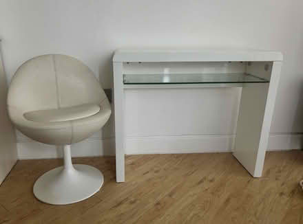 Photo of free Desk and chair (Whitefield) #4