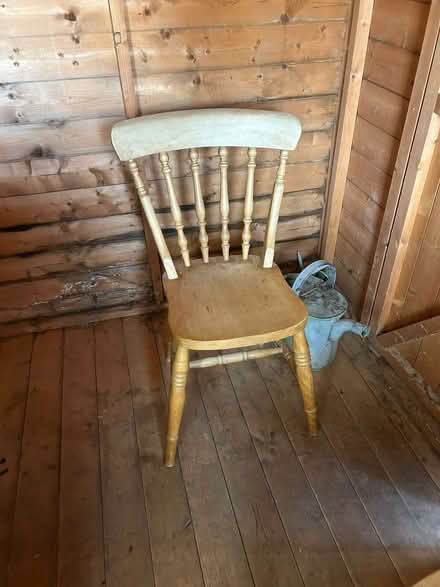 Photo of free 3 x wooden dining chairs (Chalfont St Peter SL9) #1