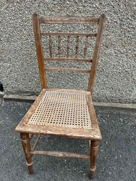 Photo of free Small ratan chair (Caton) #1