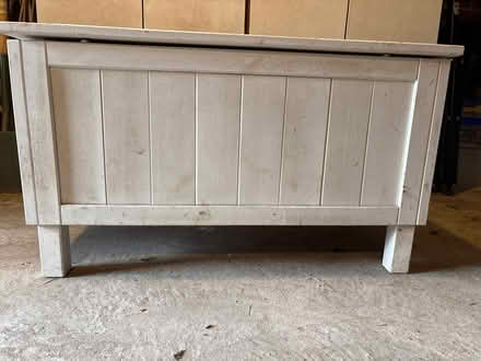 Photo of free Wooden Blanket/Storage Box (Willington DE65) #2