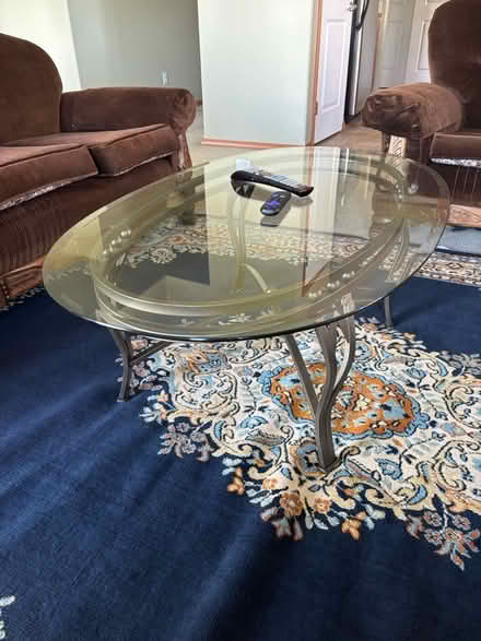 Photo of free Glass coffee table (West Olympia) #1