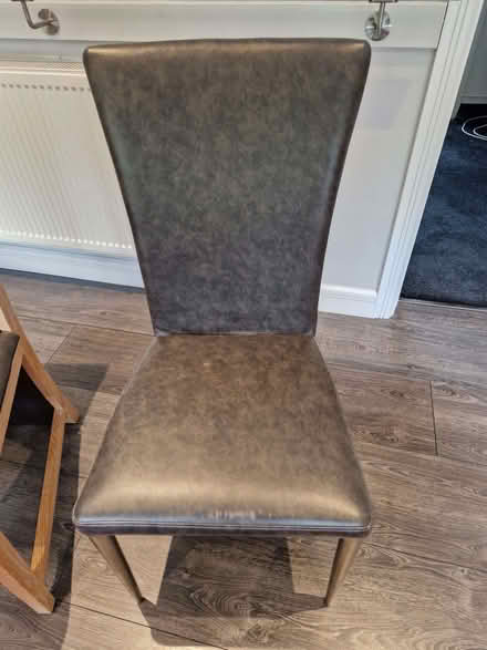 Photo of free 6 (or 7) grey dining chairs (Finchampstead RG40) #1