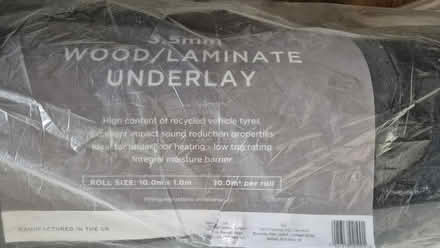 Photo of free wood/laminate underlay (Nab Wood, BD18) #1