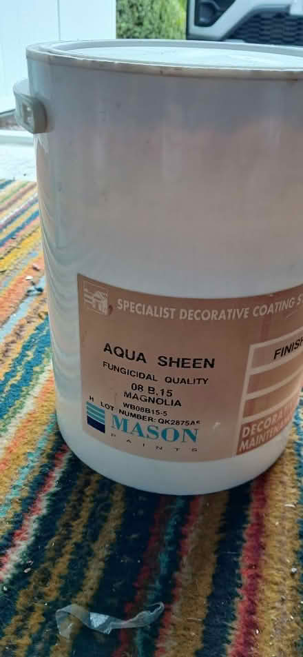Photo of free Masons Aqua sheen magnolia (Allestree DE22 2) #1