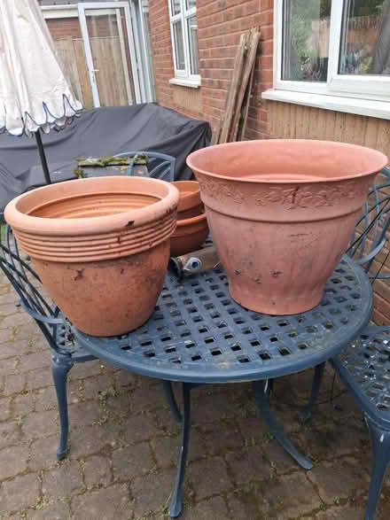 Photo of free Too large light weight garden pots (WA5) #1