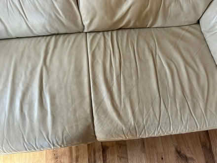 Photo of free Two cream sofas (Crosby L23) #4