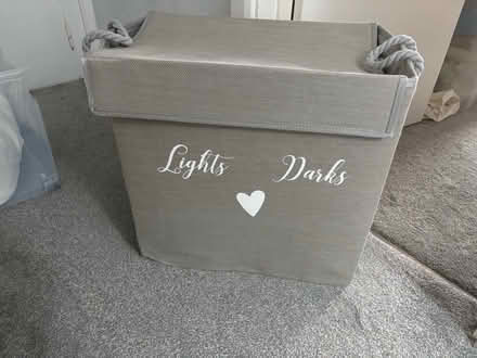 Photo of free Lights & Darks Laundry Basket (Great Moor SK3) #1