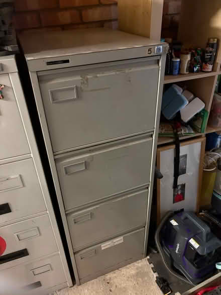 Photo of free Metal filing cabinet (Cov CV3) #1
