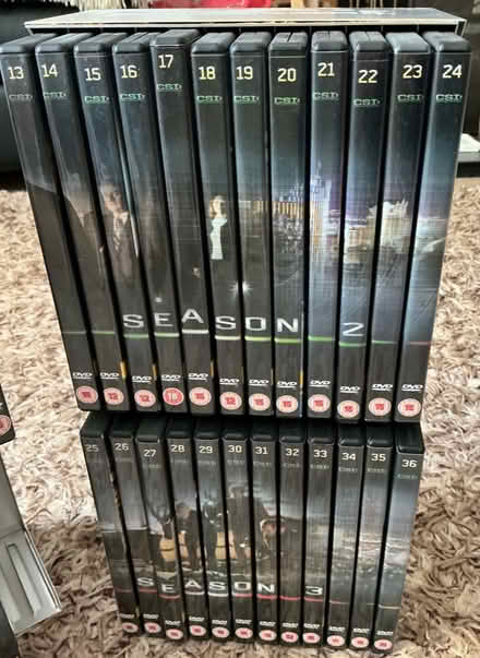 Photo of free CSI DVD collection (Salisbury SP1) #1