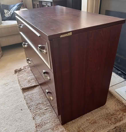 Photo of free Brown chest of 3 drawers (Widmer End HP15) #4