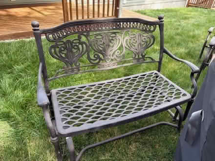 Photo of free Metal Decorative Rocker Bench (Thornwood, NY) #1