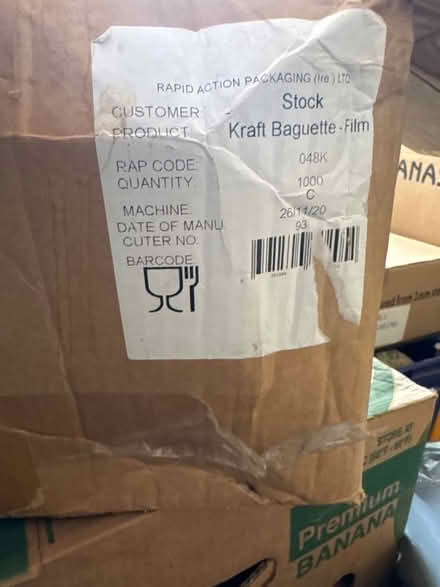 Photo of free Baguette packaging (Leicestershire LE2) #1
