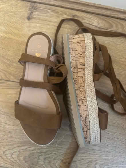Photo of free Size 4 sandals (Robin Hood WF3) #1