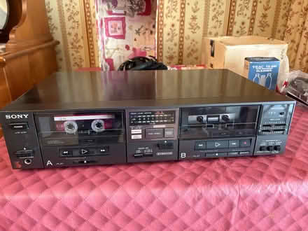 Photo of free Sony TC-W5 dual cassette deck (Saratoga) #1