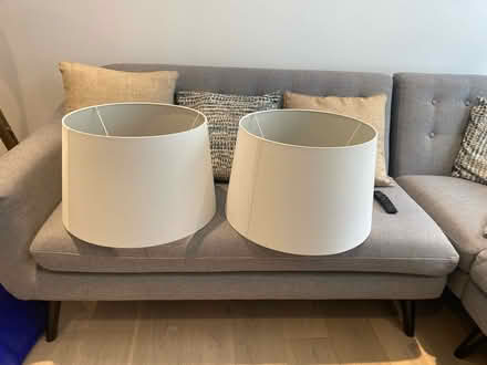 Photo of free Two large lampshades (Newquay TR7) #1