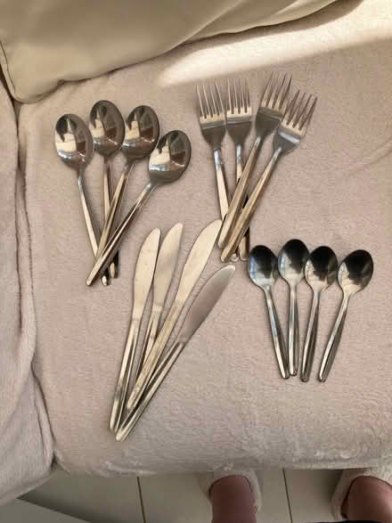Photo of free Four piece cutlery set (Rothley LE7) #1
